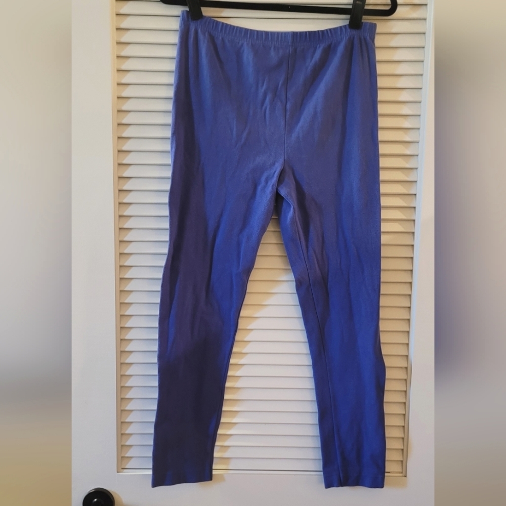 Brass Plum- Periwinkle Vintage Leggings